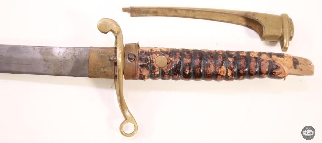 Japanese Naval Sword With Scabbard - 4