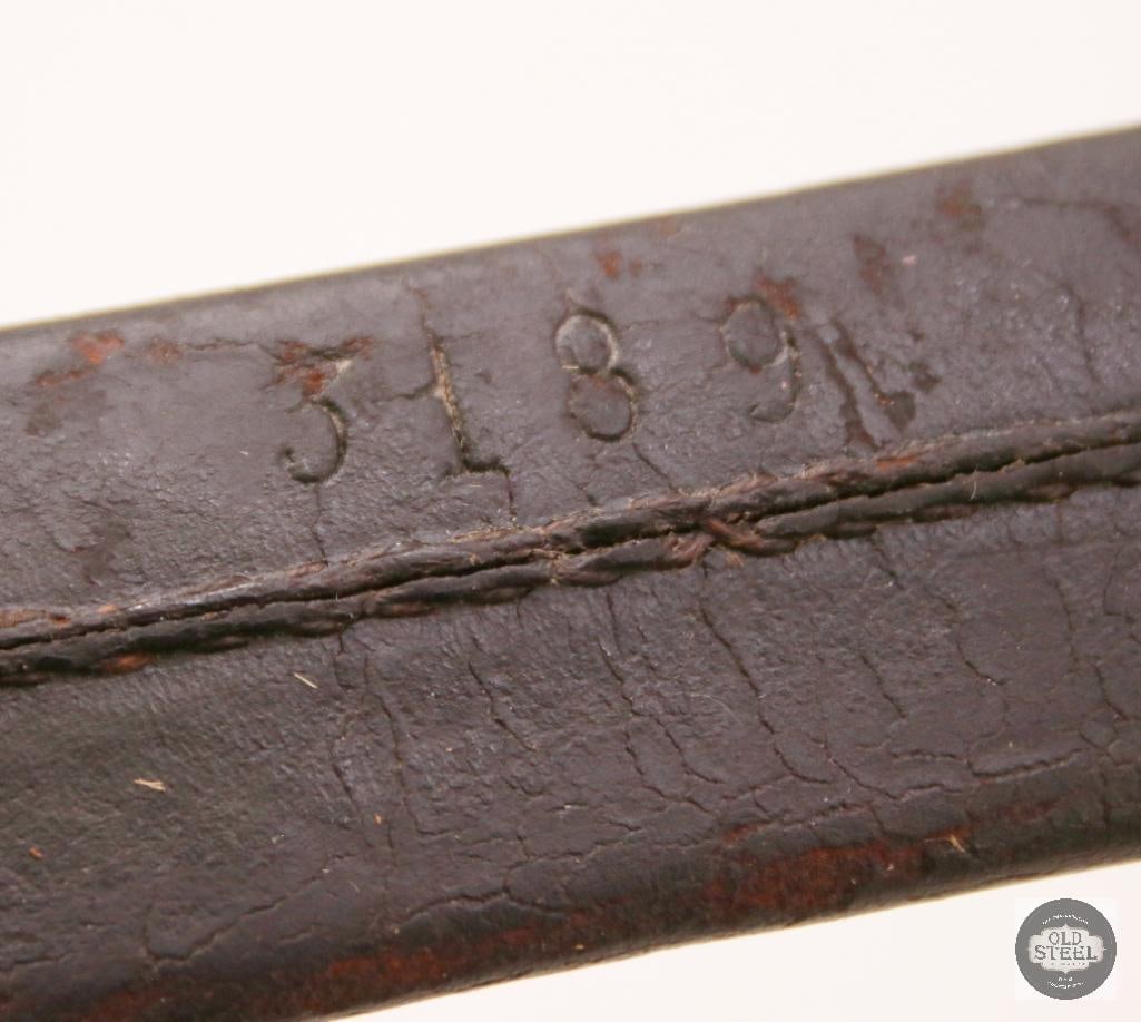 French 1804 Naval Cutlass With Scabbard - 6