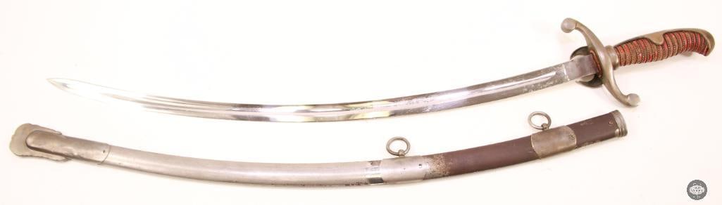 Middle Eastern Inspired Fantasy Sword With Scabbard - 3