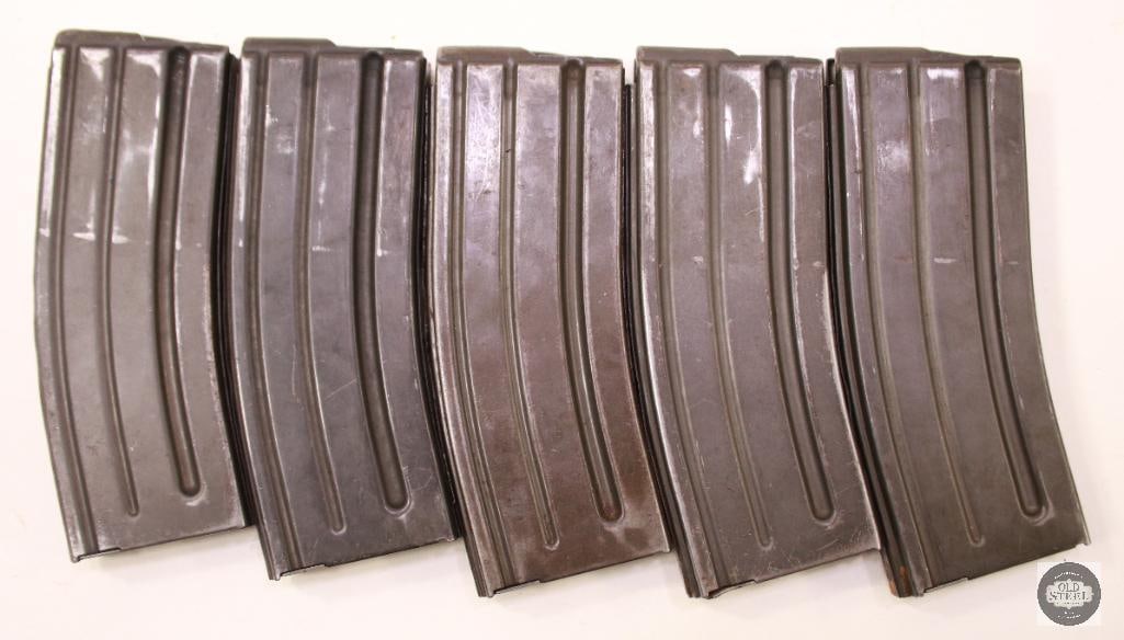 Lot of Five Steel Spanish CETME L 5.56 Magazines (1 of 2)