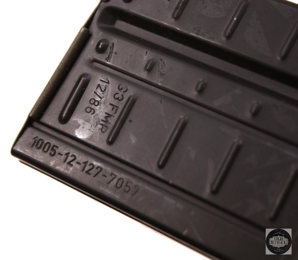 Two Portuguese Made 20rd HK G3 Magazines With Military Pouch - 3