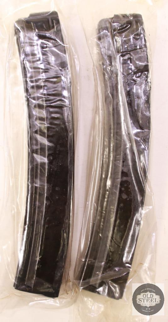 Two Brand New 30 Round MP5 Pattern 9mm Magazines. (1 of 1)