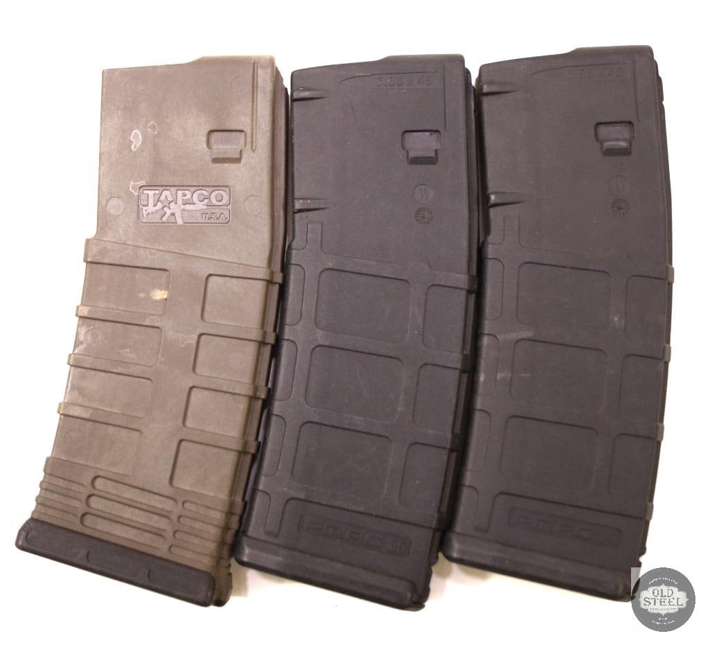 3 Polymer 30 Round 5.56 / 223 AR-15 Pattern Magazines - 2