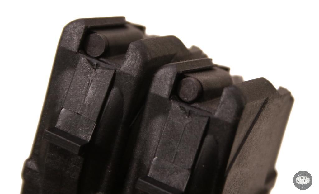 Two Serbian 7.62x39 30 Round Bolt Hold Open Polymer Magazines - 3