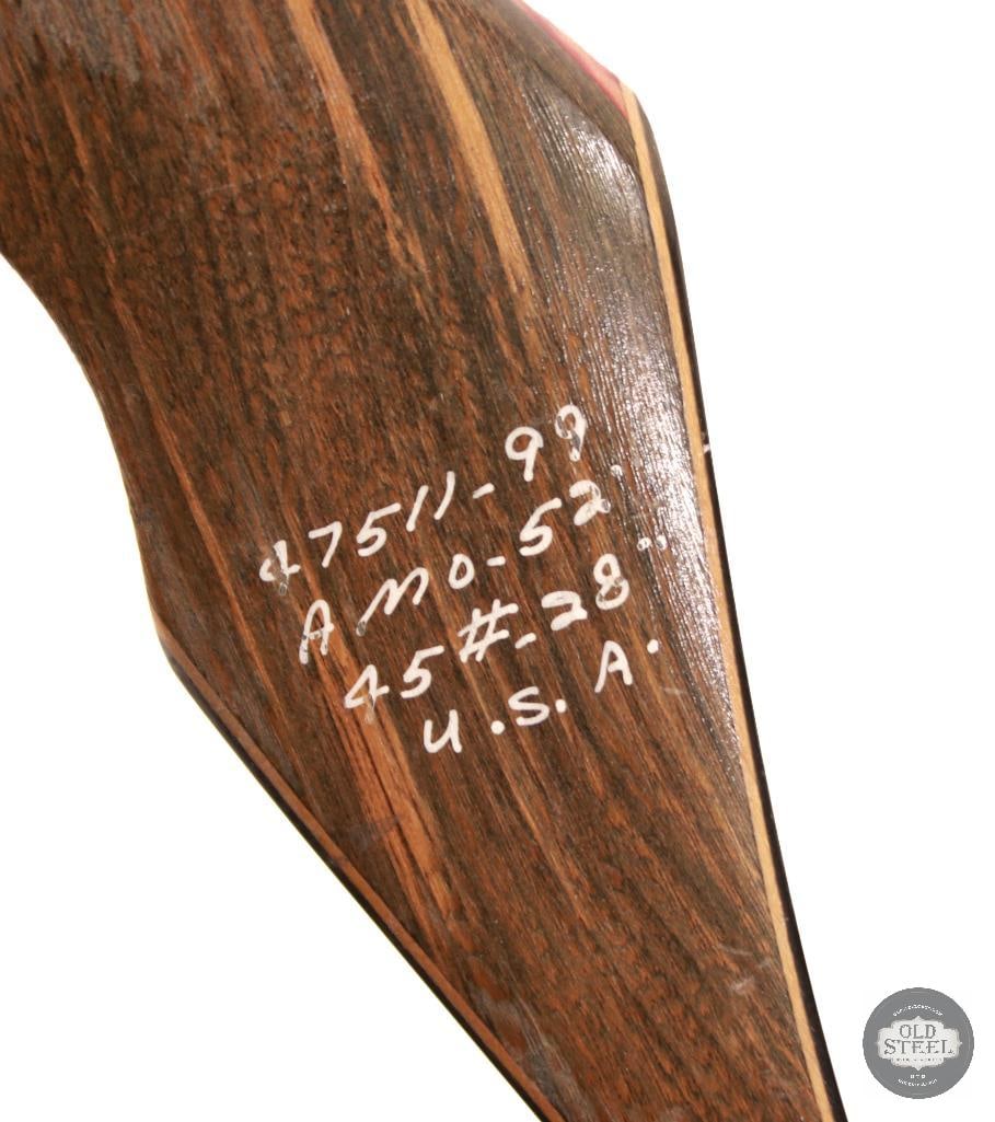 Ben Pearson Match One 7052 Archery Unstrung Bow - 3