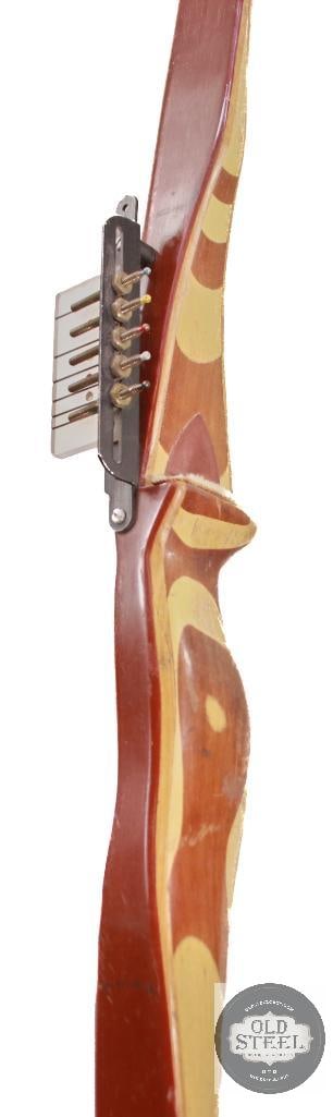 Ben Pearson Javelina 56 Archery Long Bow - Unstrung - 2
