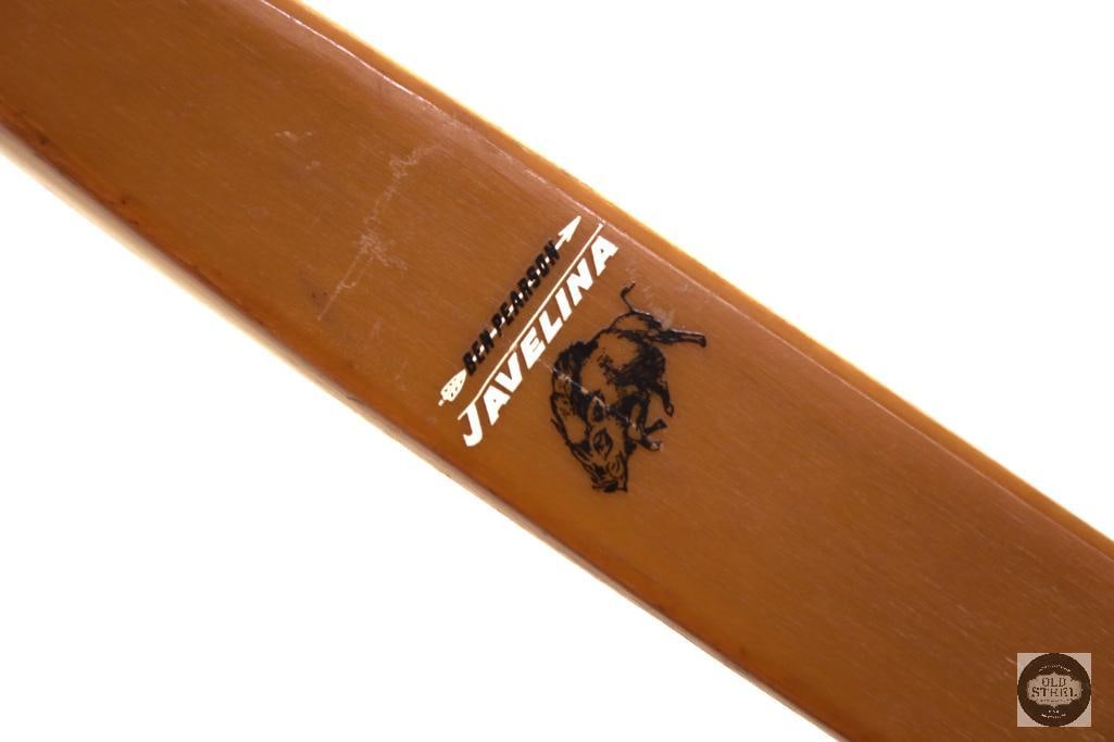 Ben Pearson Javelina 56 Archery Long Bow - Unstrung - 4