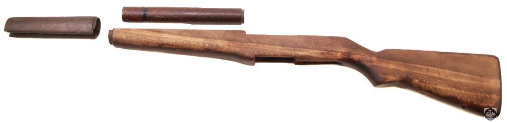 Complete 3 Piece M1 Garand Wooden Furniture Set - 2