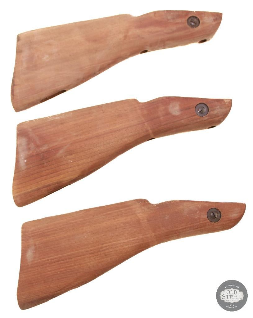 Unissued M1A1 Thompson SMG Wood Stocks, Lot of 3 (1 of 2)