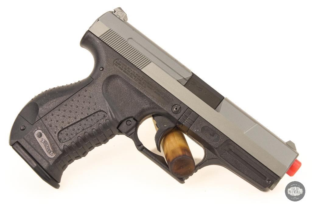 Umarex Walther P99 2 tone Airsoft Pistol: Fires 6mm Airsoft BBs THIS ITEM IS AS PICTURED WITH NO FURTHER ATTACHMENTS. ALL SALES ARE FINAL. PLEASE REFER TO THE AUCTION DESCRIPTION, LOT #1 