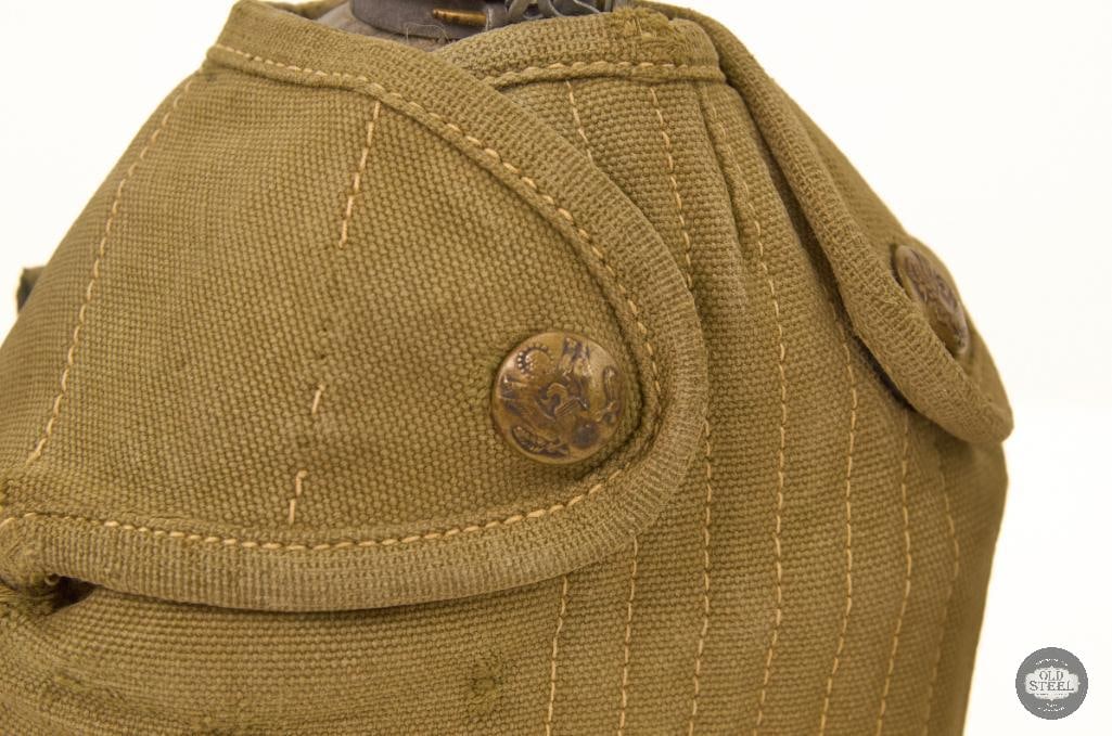 WWI, WWII, Vietnam Era Canteen Set - 2