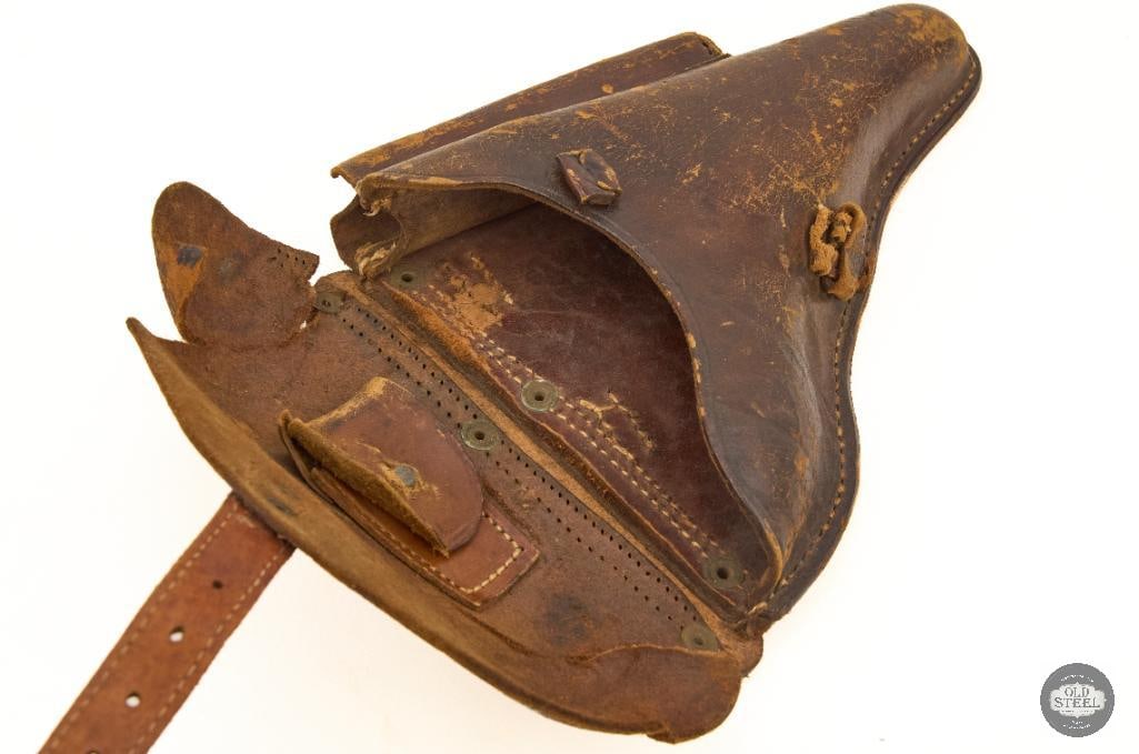 Luger Holster, WWI Brown leather - 4