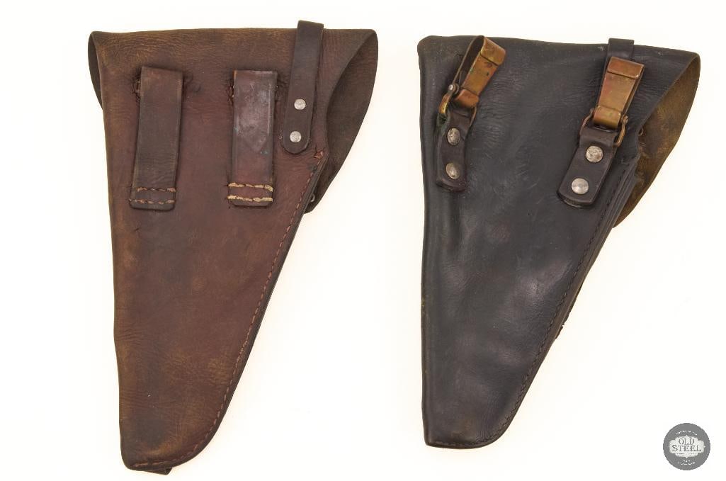 Swedish M40 Lhati Holsters in black and brown - 2