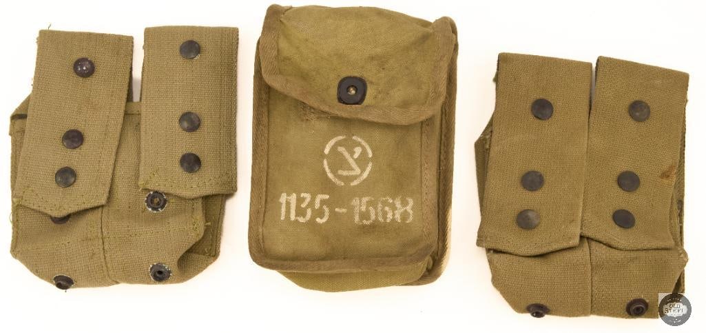 Israeli Military Pouches, Lot of 3 (1 of 2)