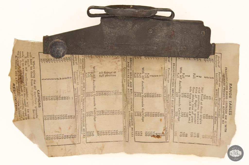 Grenade Launching Sight for US WWII Rifles - 4