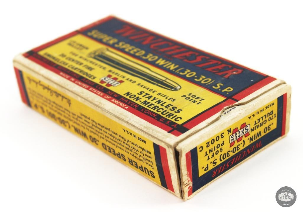 Winchester Vintage Box 30-30 WIN Super Speed 170gr SP Ammunition - 20rds - 3