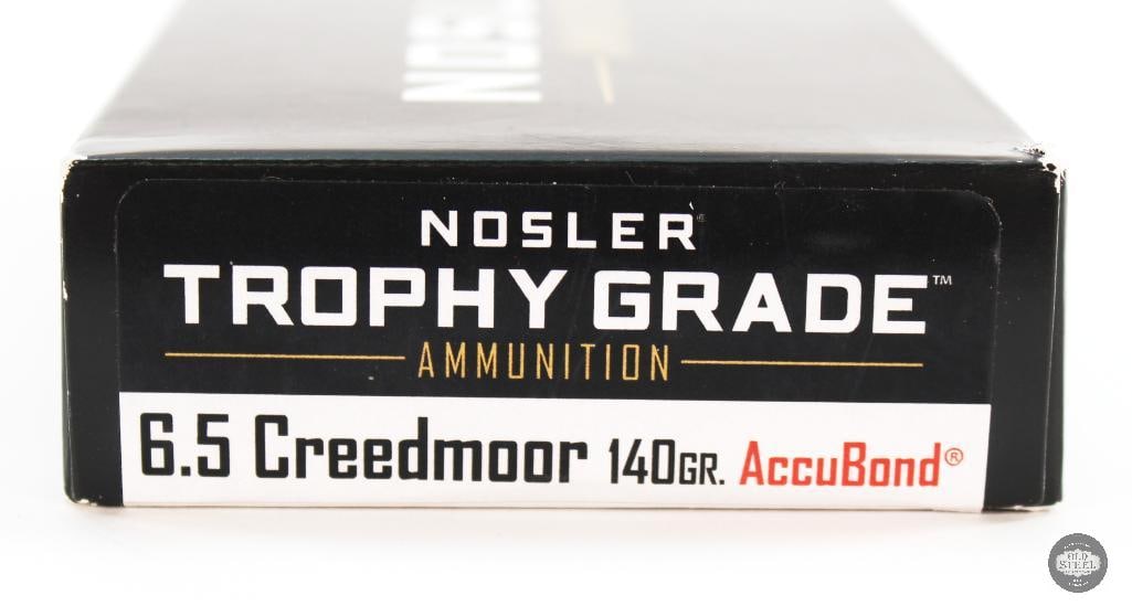Nosler Trophy Grade 6.5 Creedmoor Accubond 140gr Ammunition - 20rds - 2
