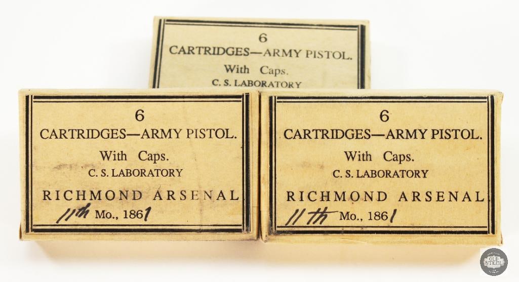 3 Packs Ammunition for .44 Caliber Black Powder Revolvers - 18rds (1 of 1)