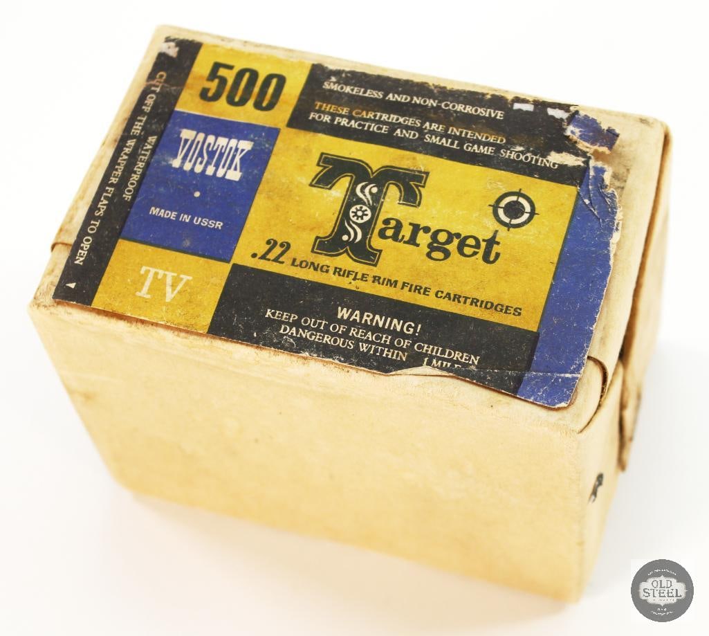 Brick of 500rds USSR Made Volstok 22LR Ammunition (1 of 1)