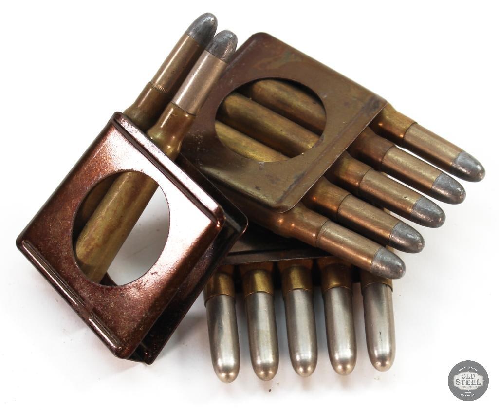 12rds Mauser 1888 Commission 8x57J in Clips Ammunition (1 of 1)