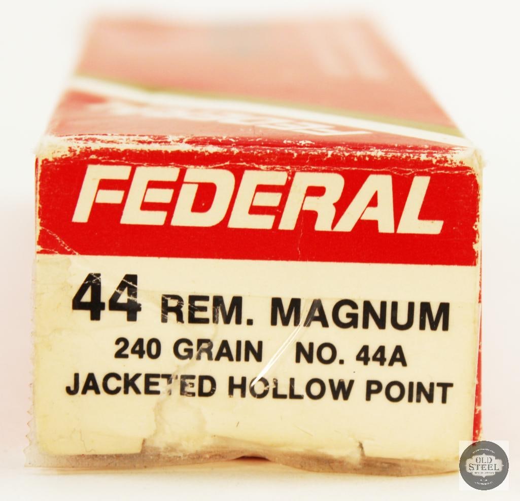 Box Federal Hi-Power 44 Rem Mag 240gr JHP Ammunition - 20rds - 2