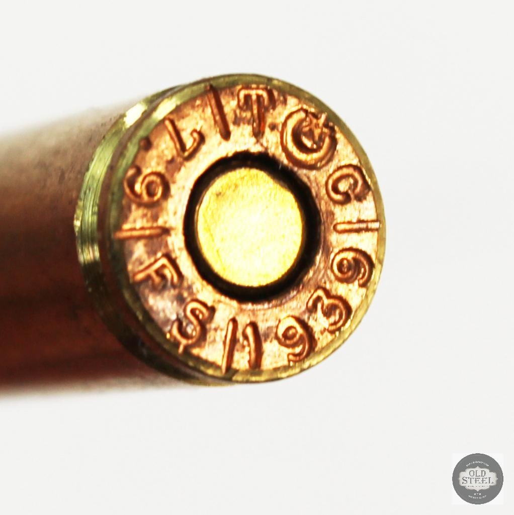 70rds Clipped Turkish 8mm Mauser in Cloth Bandoleer - 2