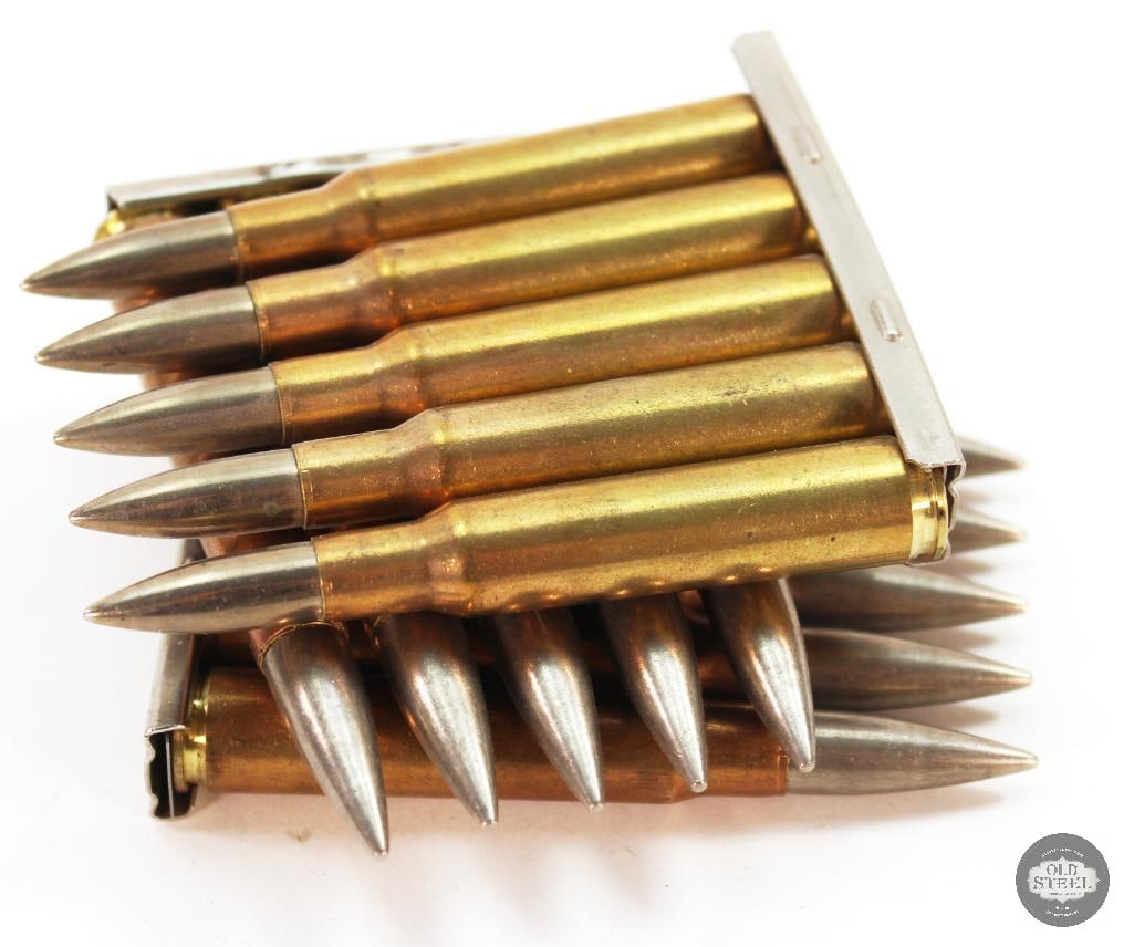 15rds on Clips 8mm Mauser Ammunition (1 of 1)