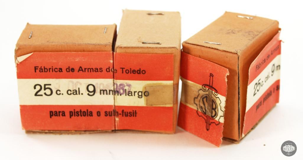 3 Boxes Sellier & Bellot 9mm Largo Ammunition - 75rds (1 of 1)