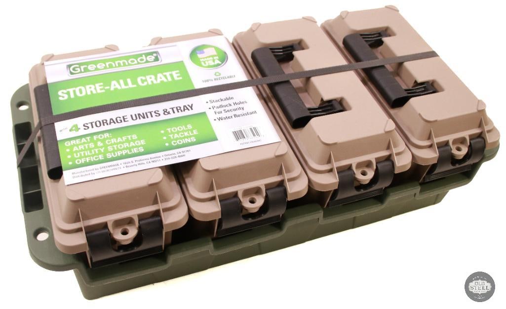 4 Greenmade Storage Containers - New (1 of 1)