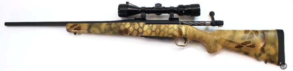 Mossberg Patriot Bolt Action Rifle 30-06 SPRG w Bushnell 3-9x Hi Contrast Optics Scope - FFL - 5