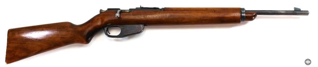 Hoban Manufacturing Company Model 4 Single Shot Bolt Rifle 22 Cal - C&R: Hoban 22 caliber Model 4 rifle. Cycles well mechanically. The finish bears a patina from time. The bore is good with crisp rifling though some light scoring is present. THIS ITEM IS AS