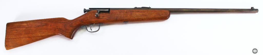 J Stevens Model 15 Single Shot 22 Caliber Bolt Action Rifle - C&R (1 of 8)