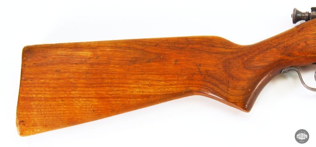 J Stevens Model 15 Single Shot 22 Caliber Bolt Action Rifle - C&R - 2