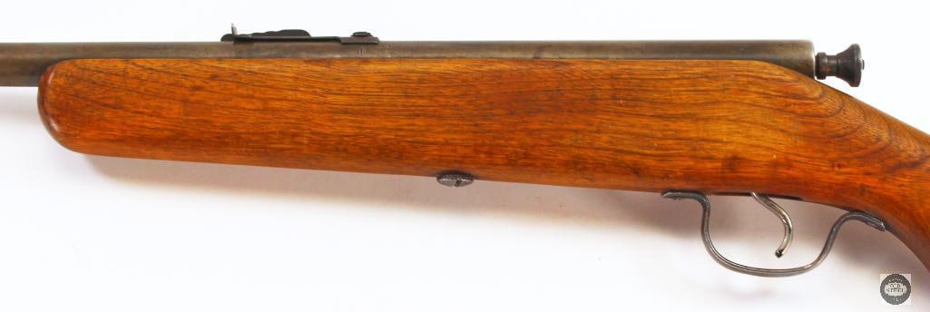 J Stevens Model 15 Single Shot 22 Caliber Bolt Action Rifle - C&R - 7