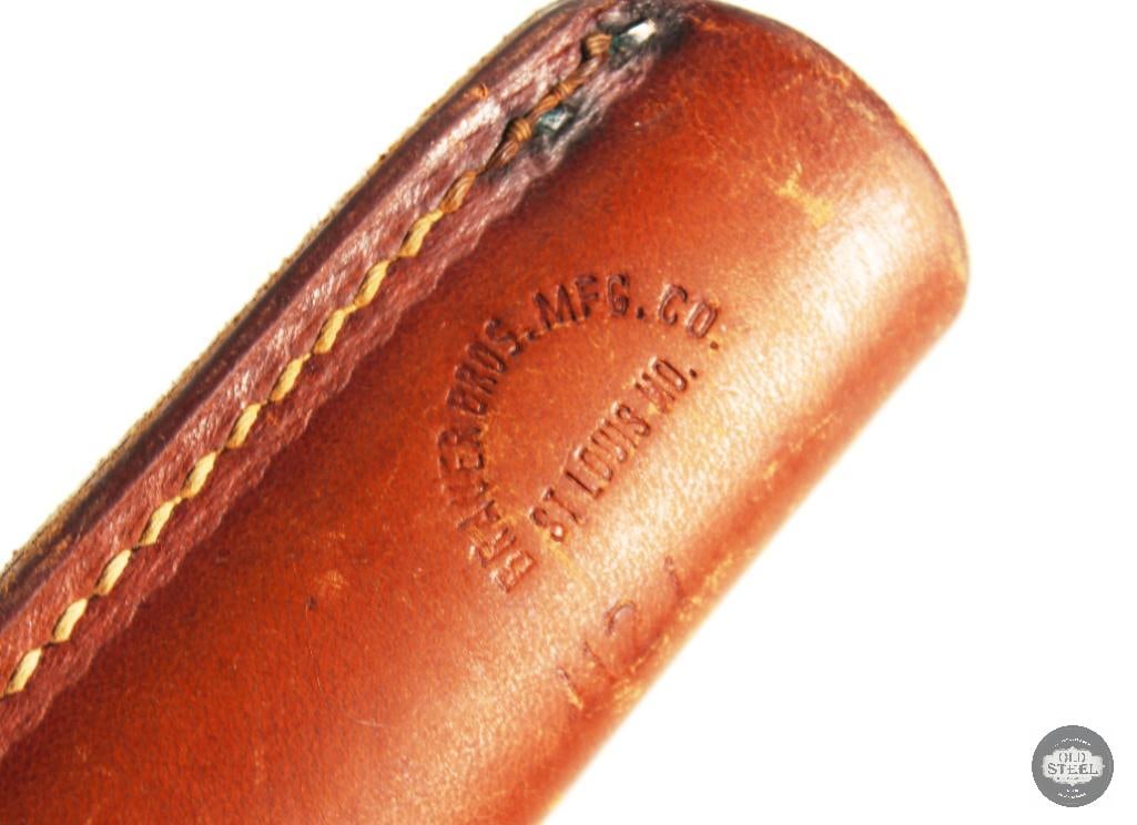 Harrington & Richardson H&R 22 Special 22 Rimfire Revolver with Braver Bros Leather Holster - C&R - 6