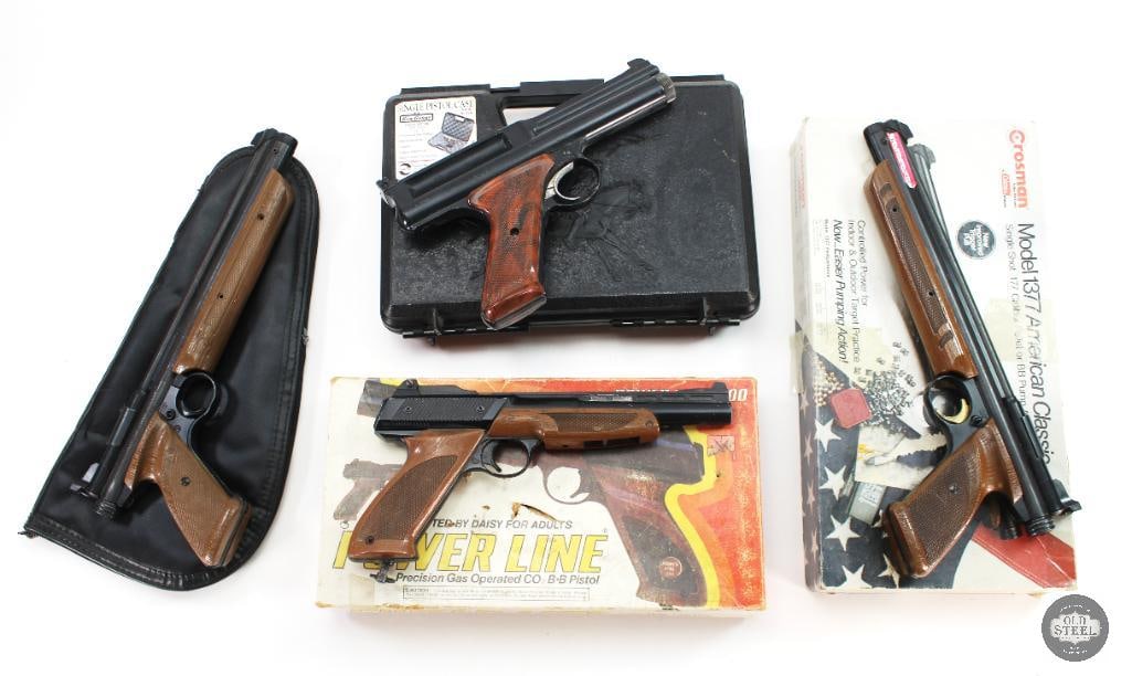 Lot of 4 Air Pistols .177 Caliber - Daisy and Crosman (1 of 20)