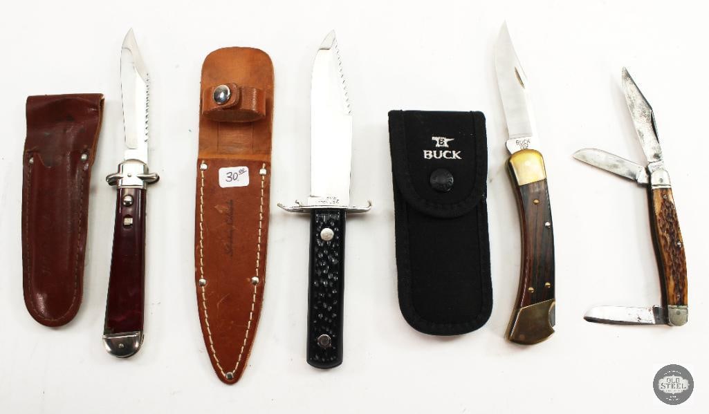 Assorted Knives and Sheaths (1 of 1)