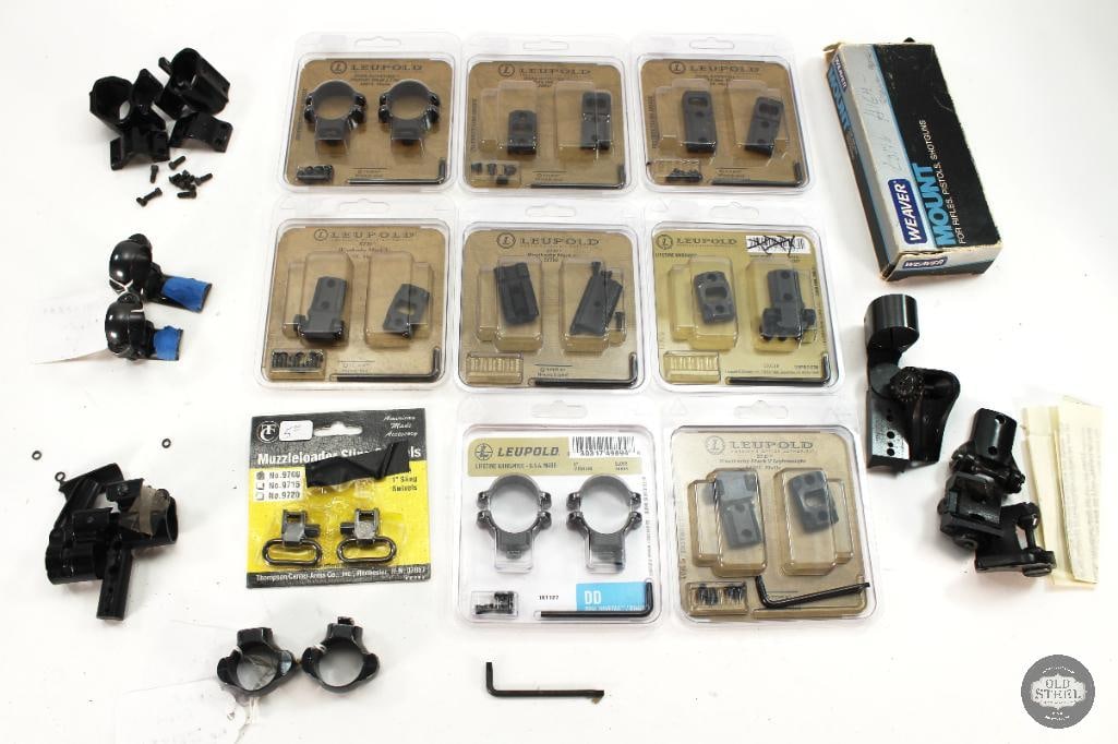 Bulk Lot Various Scope Rings and Bases (1 of 1)