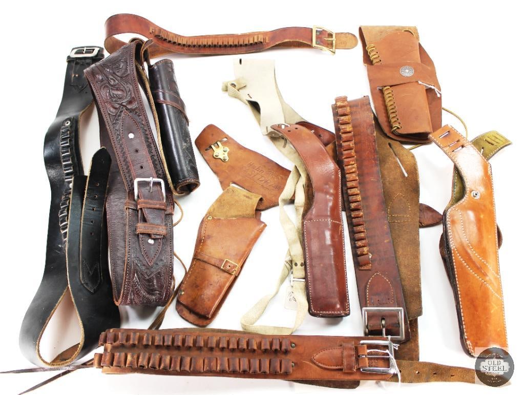 Bulk Lot Various Holsters and Gun Belts (1 of 1)