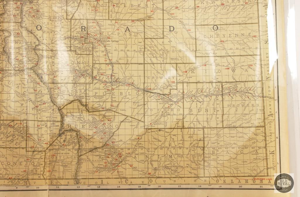 Vintage Colorado Atlas Map - 27x21 - 4