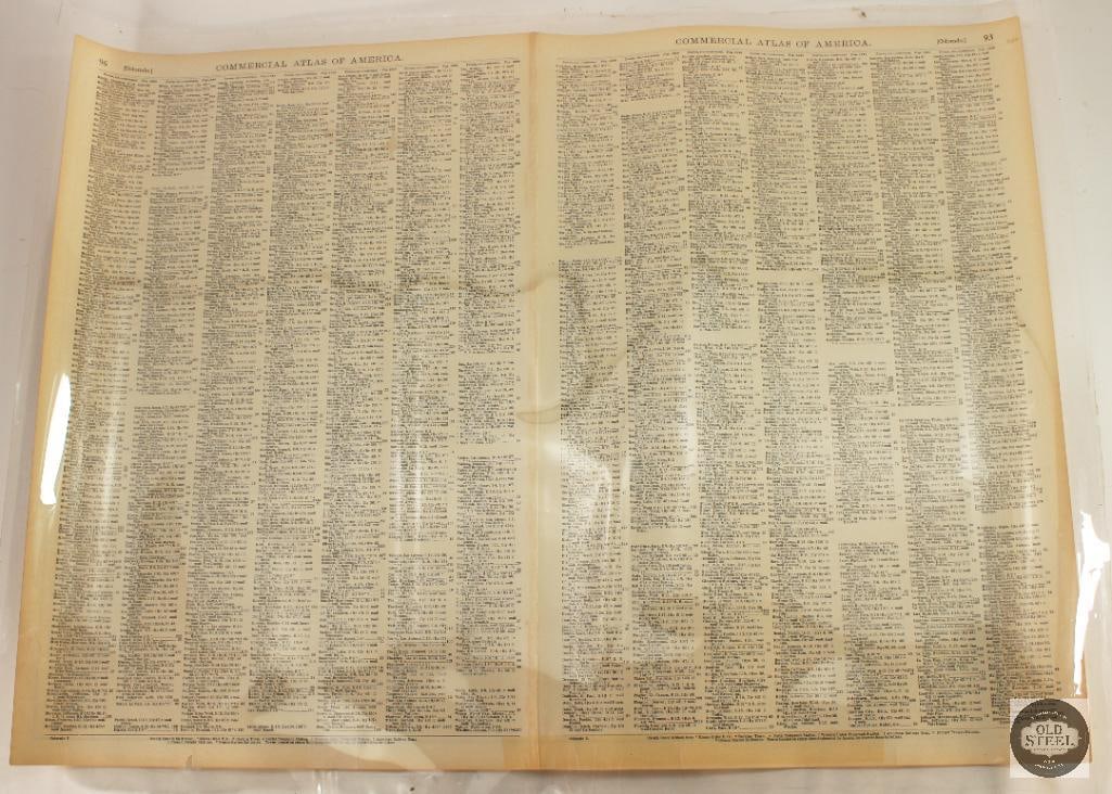 Vintage Colorado Atlas Map - 27x21 - 6