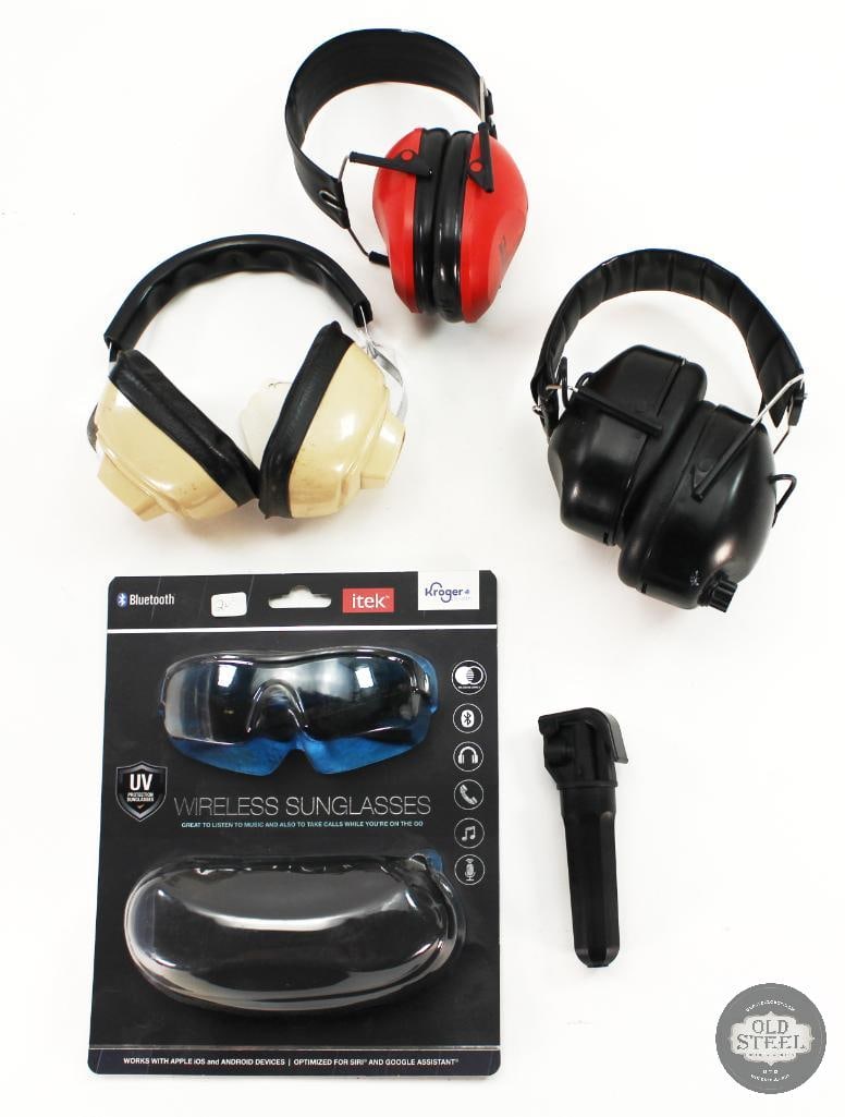 Ear Protection, Eye Protection, Instaflate CO2 Pump (1 of 3)