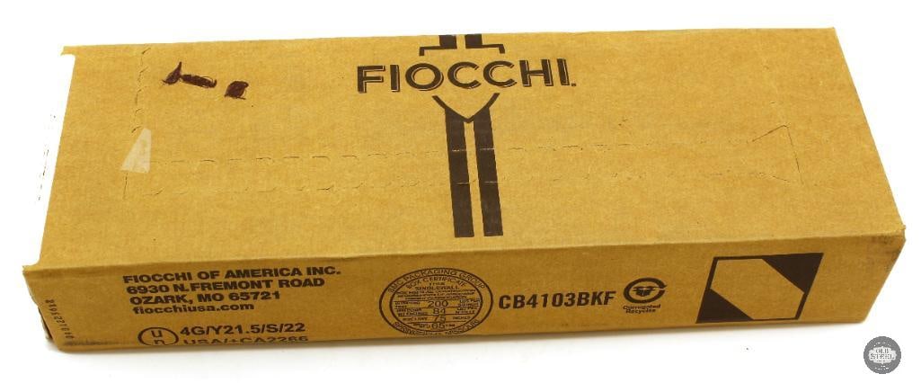 250rds Fiocchi 410ga 3 Inch Ammunition: 250rds Fiocchi 410ga 3 Inch Ammunition THIS ITEM IS AS PICTURED WITH NO FURTHER ATTACHMENTS. ALL SALES ARE FINAL. PLEASE REFER TO THE AUCTION DESCRIPT