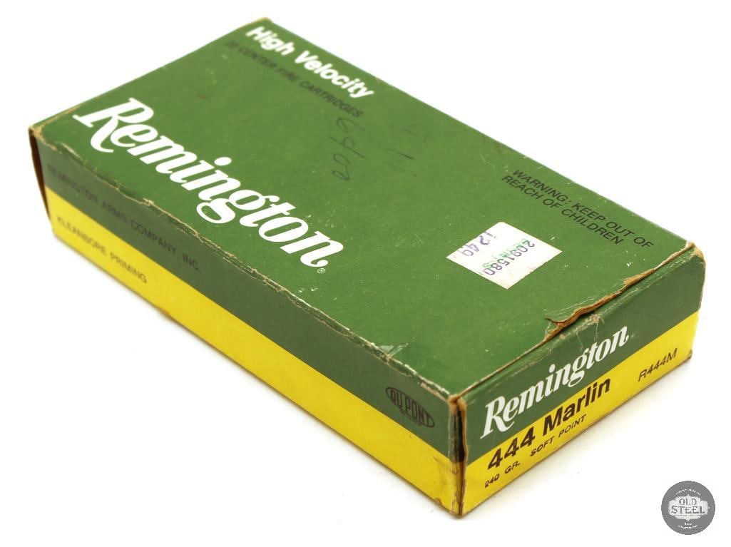 20rds Remington 444 Marlin 240gr SP Ammunition (1 of 1)