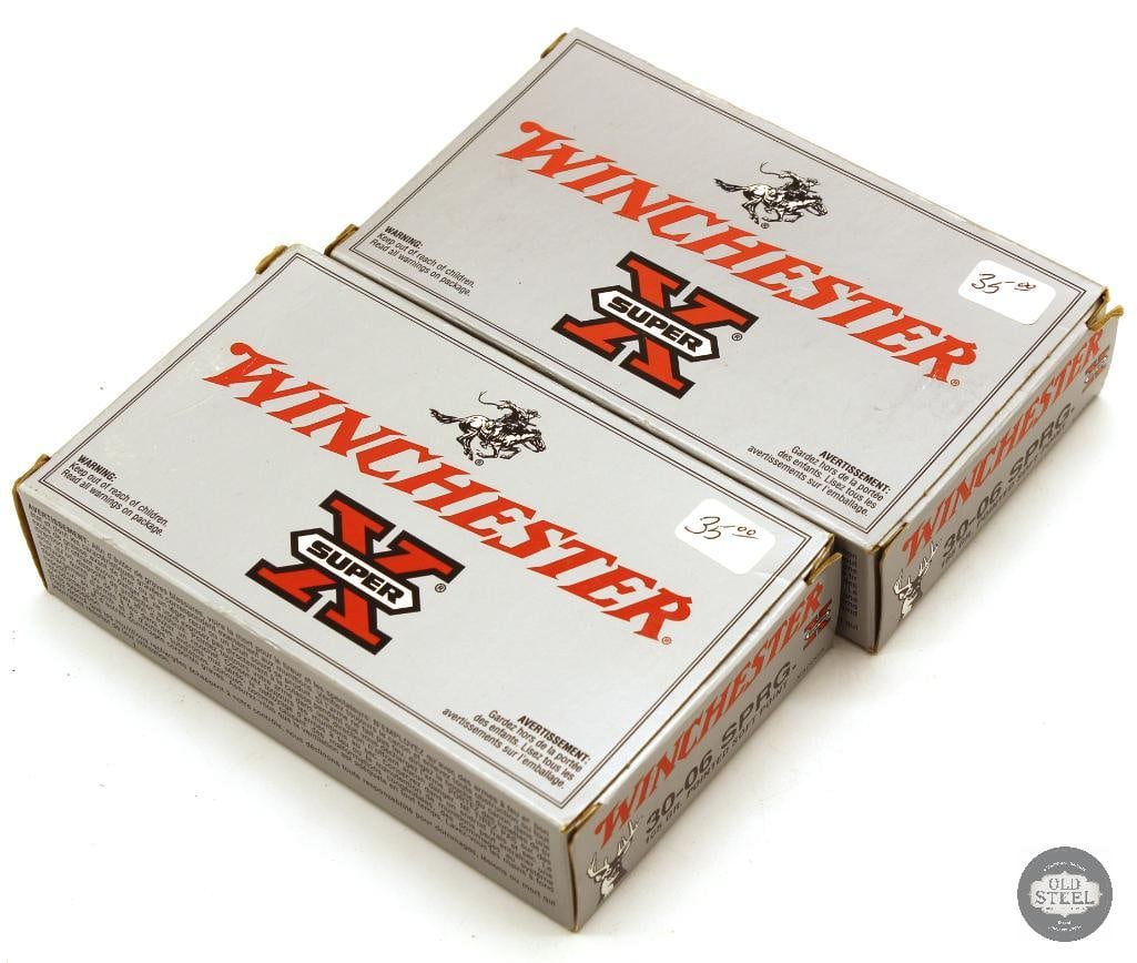 40rds Winchester 30-06 SPRG 164gr PSP Ammunition (1 of 1)