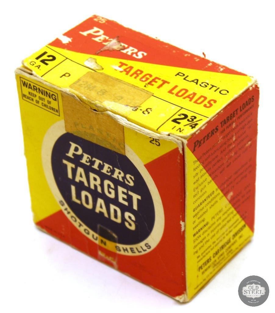 25rds Vintage Remington Peter's Target Load 12ga 2-3/4in Ammunition (1 of 1)