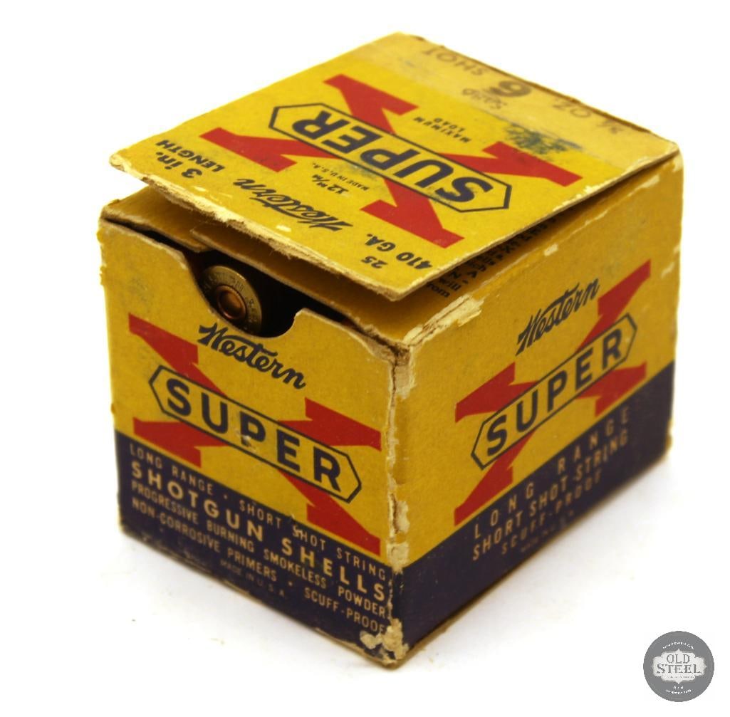 23rds Vintage Winchester Western 410ga Paper Shell Ammunition (1 of 1)