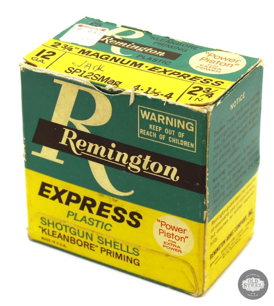 25rds Vintage Remington 12ga 2-3/4in Magnum Express Ammunition (1 of 1)
