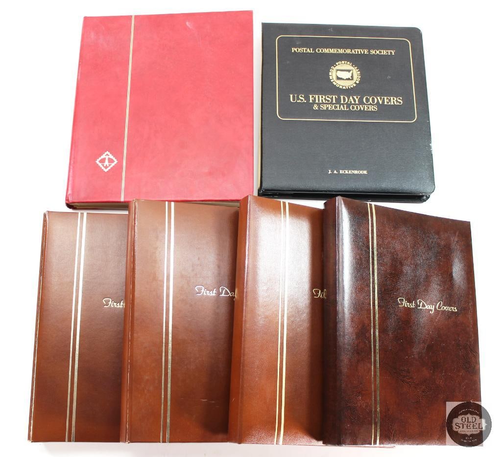 Sizable First Day Issue Stamp Collection Spanning the 1950s into the 1980s (1 of 12)