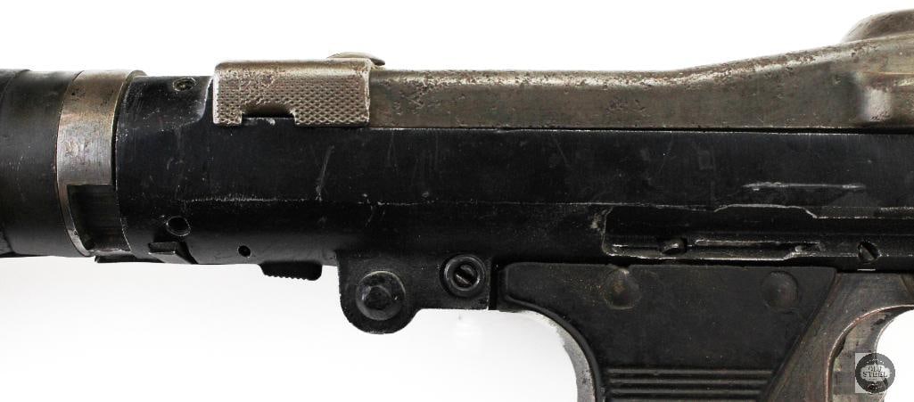 MG34 Machine Gun Parts Kit - Deactivated Display Gun - 1945 - Original Parts - 4
